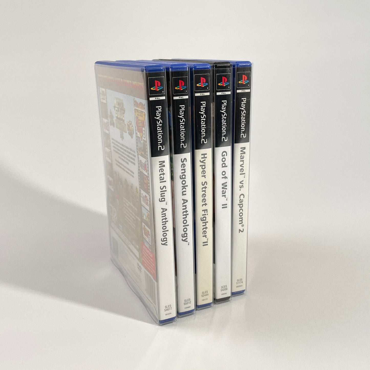 fit'n play! 50 fourreaux de protection jeux Playstation 2 PS2 PET 250 microns