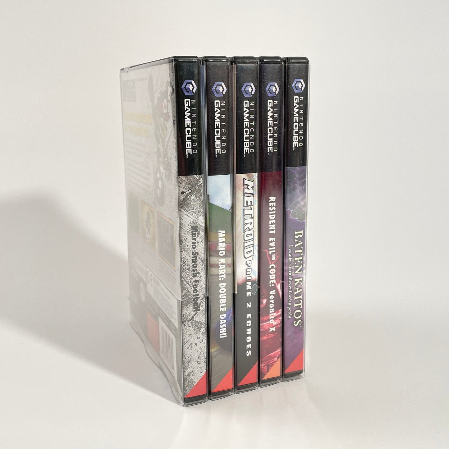 fit'n play! 50 fourreaux de protection jeux Nintendo Game Cube PET 250 microns