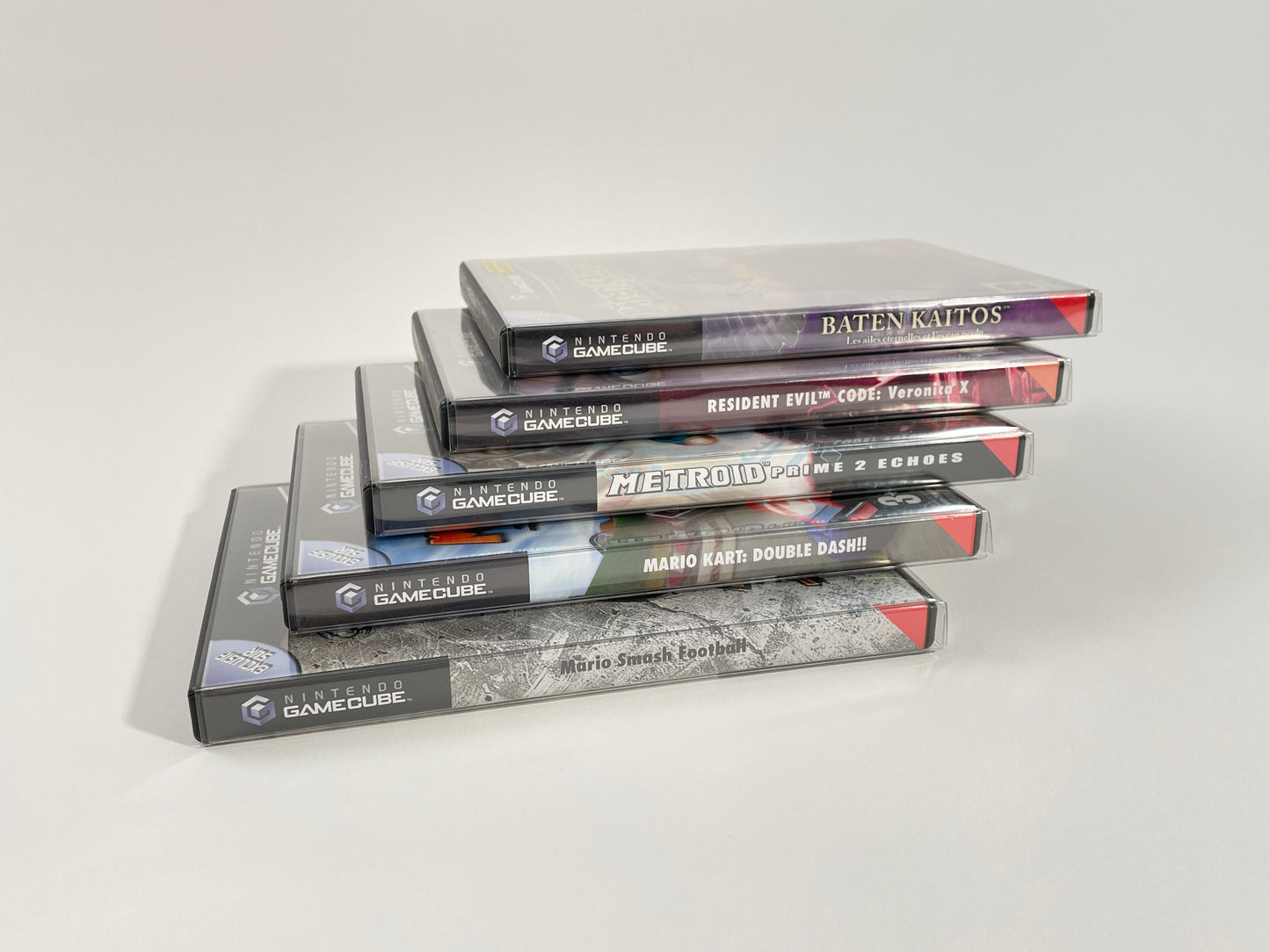 fit'n play! 50 fourreaux de protection jeux Nintendo Game Cube PET 250 microns