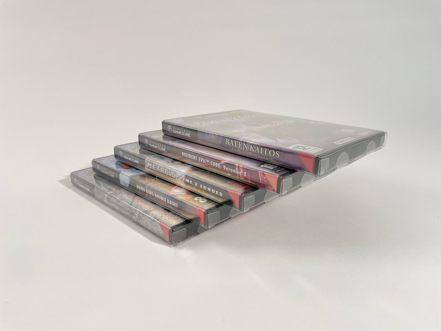 fit'n play! 50 fourreaux de protection jeux Nintendo Game Cube PET 250 microns