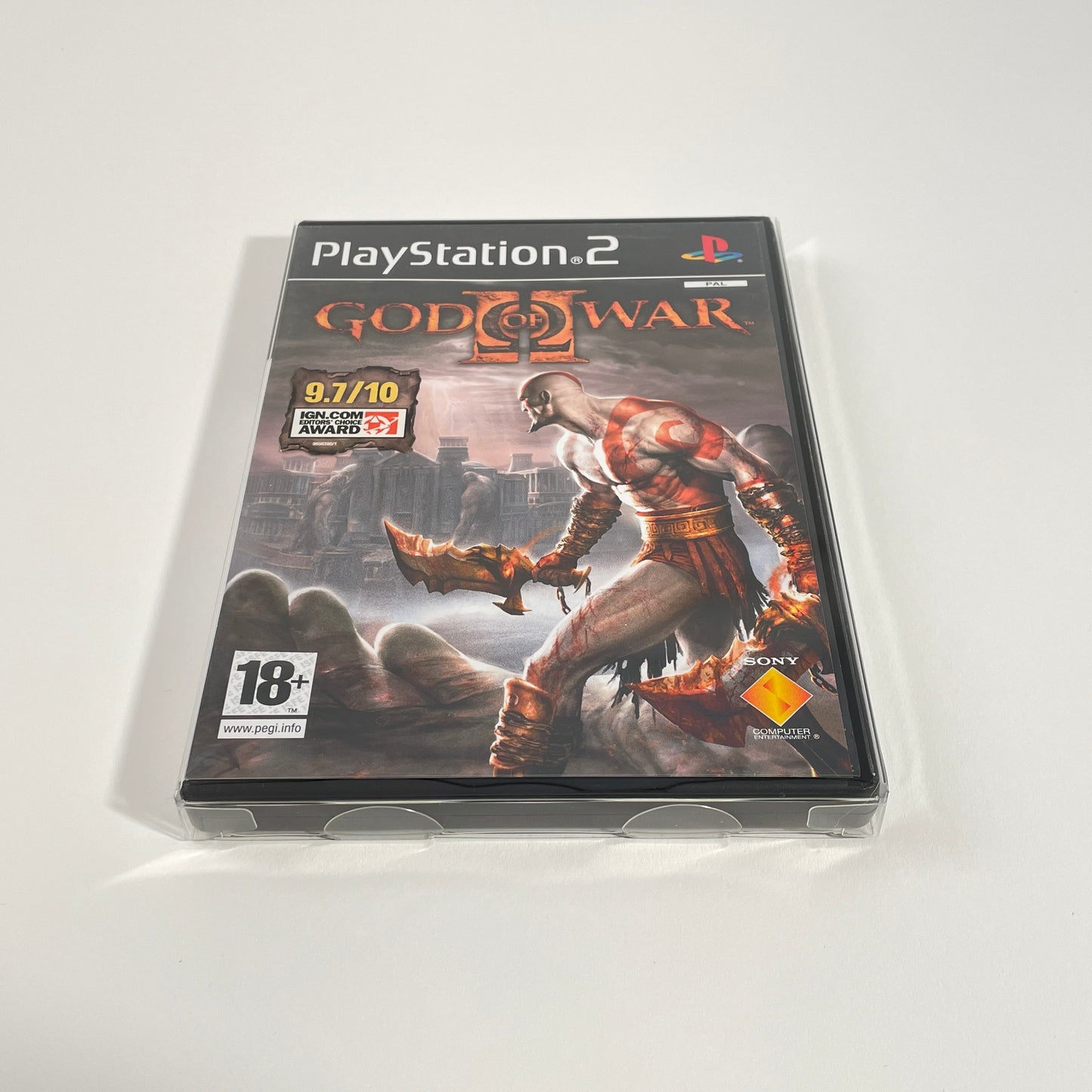 fit'n play! 50 fourreaux de protection jeux Playstation 2 PS2 PET 250 microns