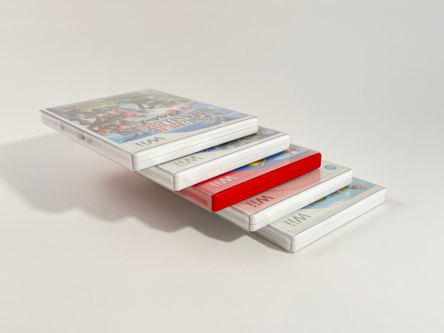 fit'n play! 50 fourreaux de protection jeux Nintendo Wii PET 250 microns