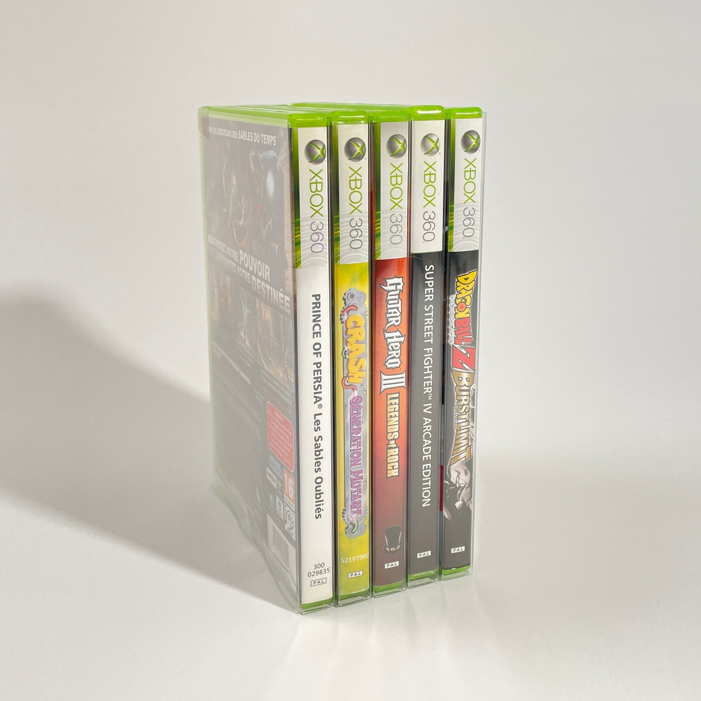 fit'n play! 50 fourreaux de protection jeux xBox 360 PET 250 microns