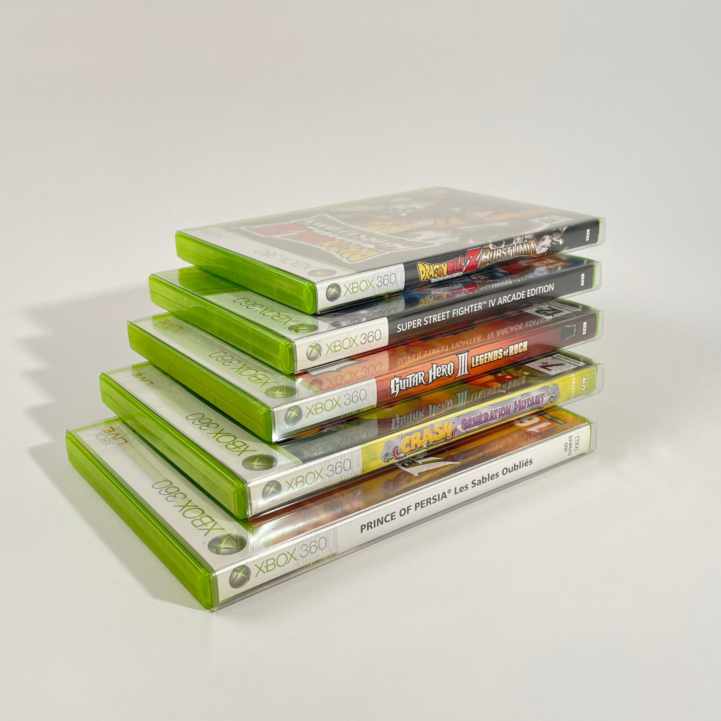 fit'n play! 50 fourreaux de protection jeux xBox 360 PET 250 microns