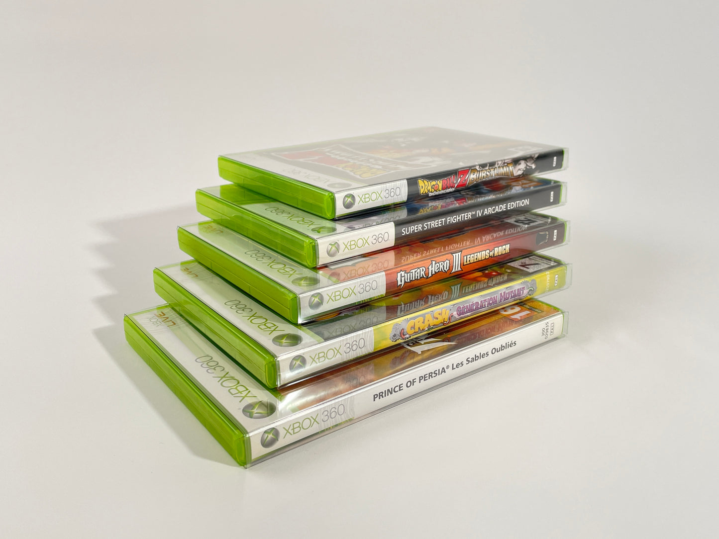 fit'n play! 50 fourreaux de protection jeux xBox 360 PET 250 microns