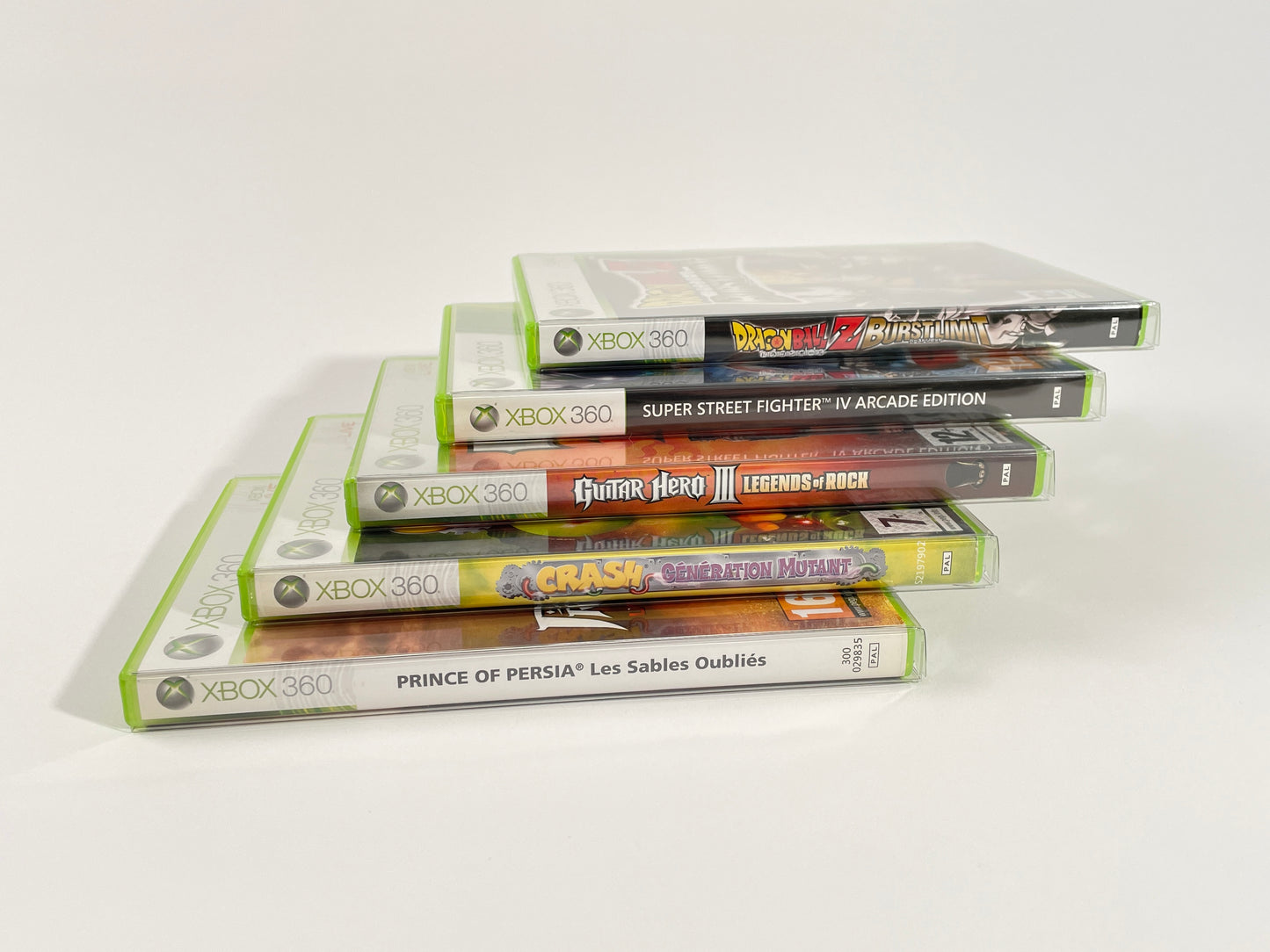 fit'n play! 50 fourreaux de protection jeux xBox 360 PET 250 microns