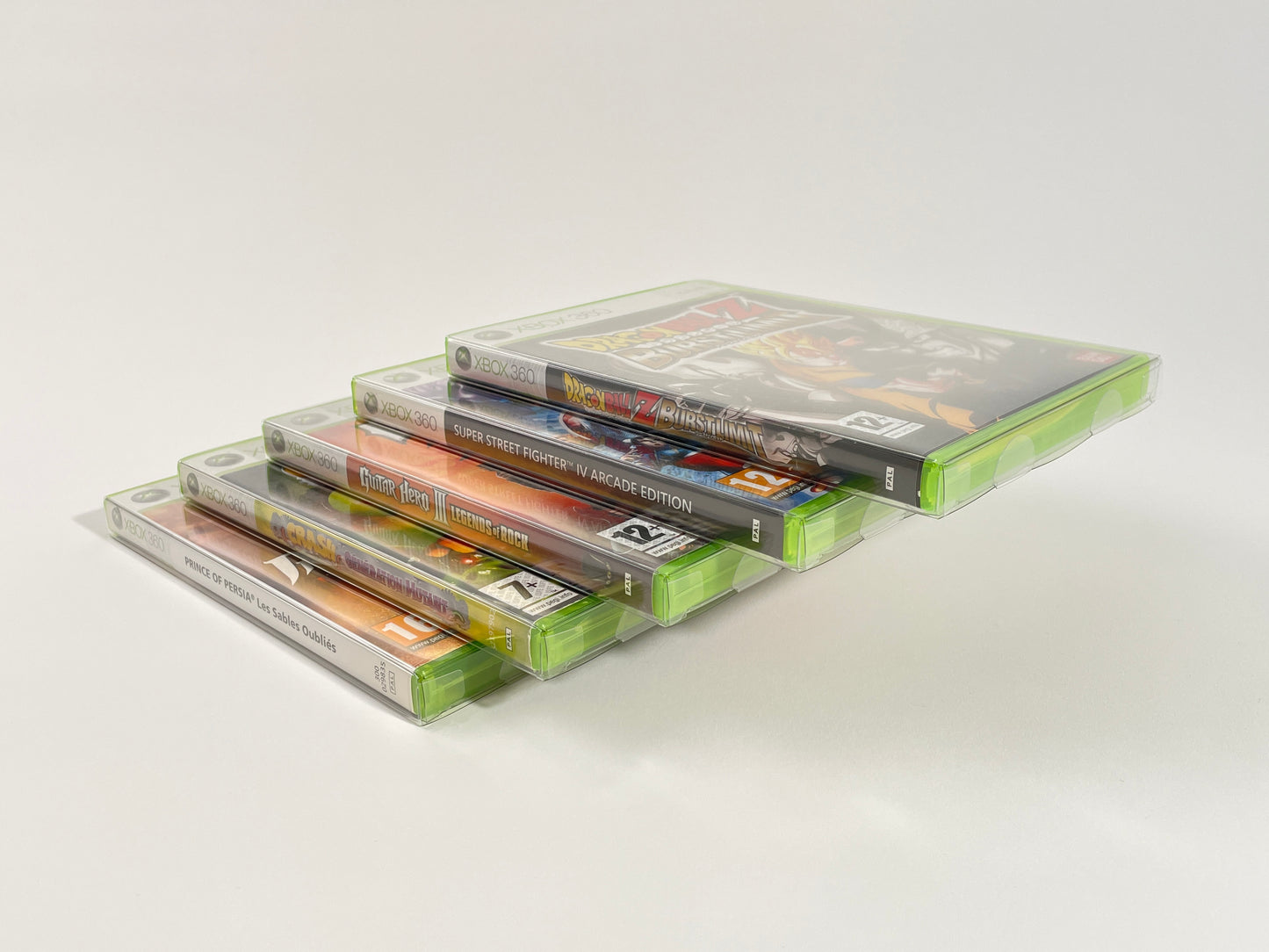 fit'n play! 50 fourreaux de protection jeux xBox 360 PET 250 microns