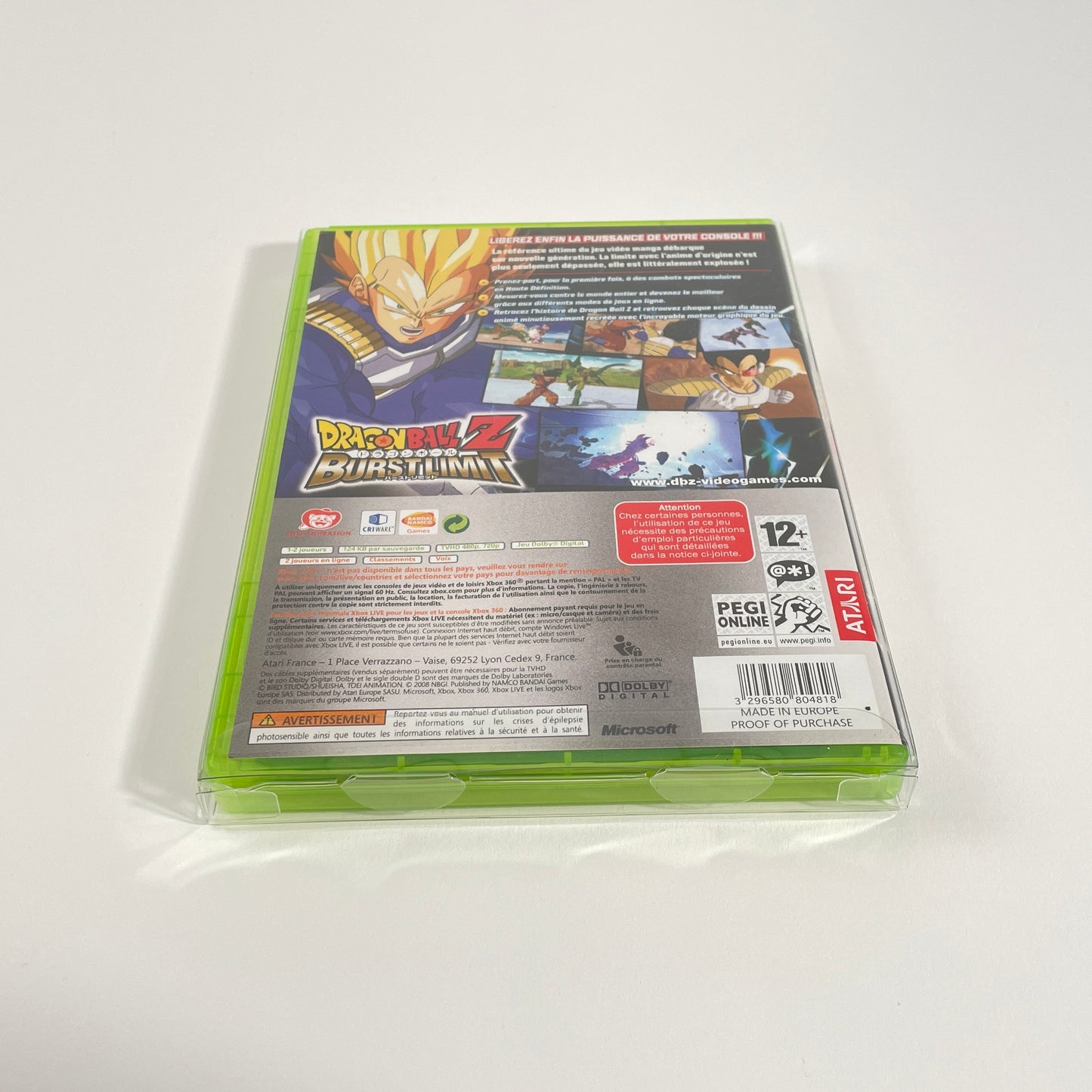 fit'n play! 50 fourreaux de protection jeux xBox 360 PET 250 microns