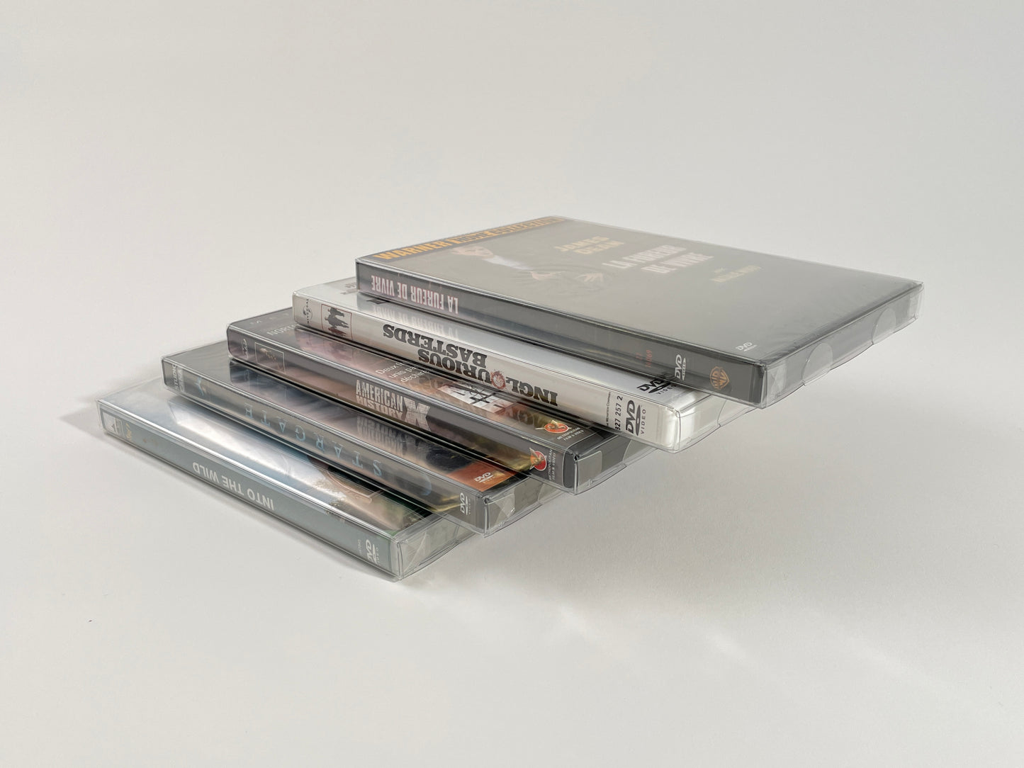 fit'n play! 20 fourreaux de protection format DVD PET 250 microns