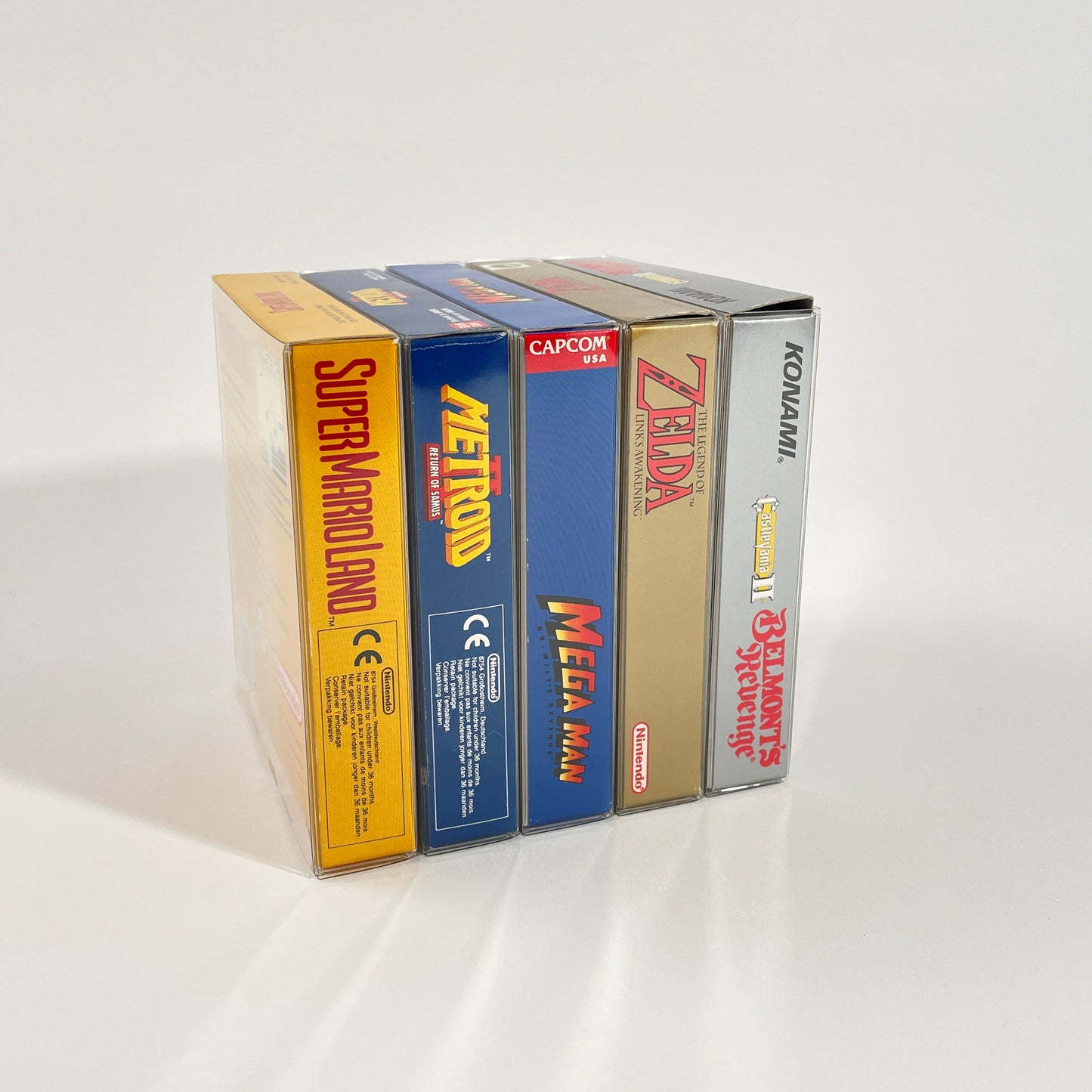 fit'n play! 50 fourreaux de protection jeux Nintendo Game Boy PET 300 microns