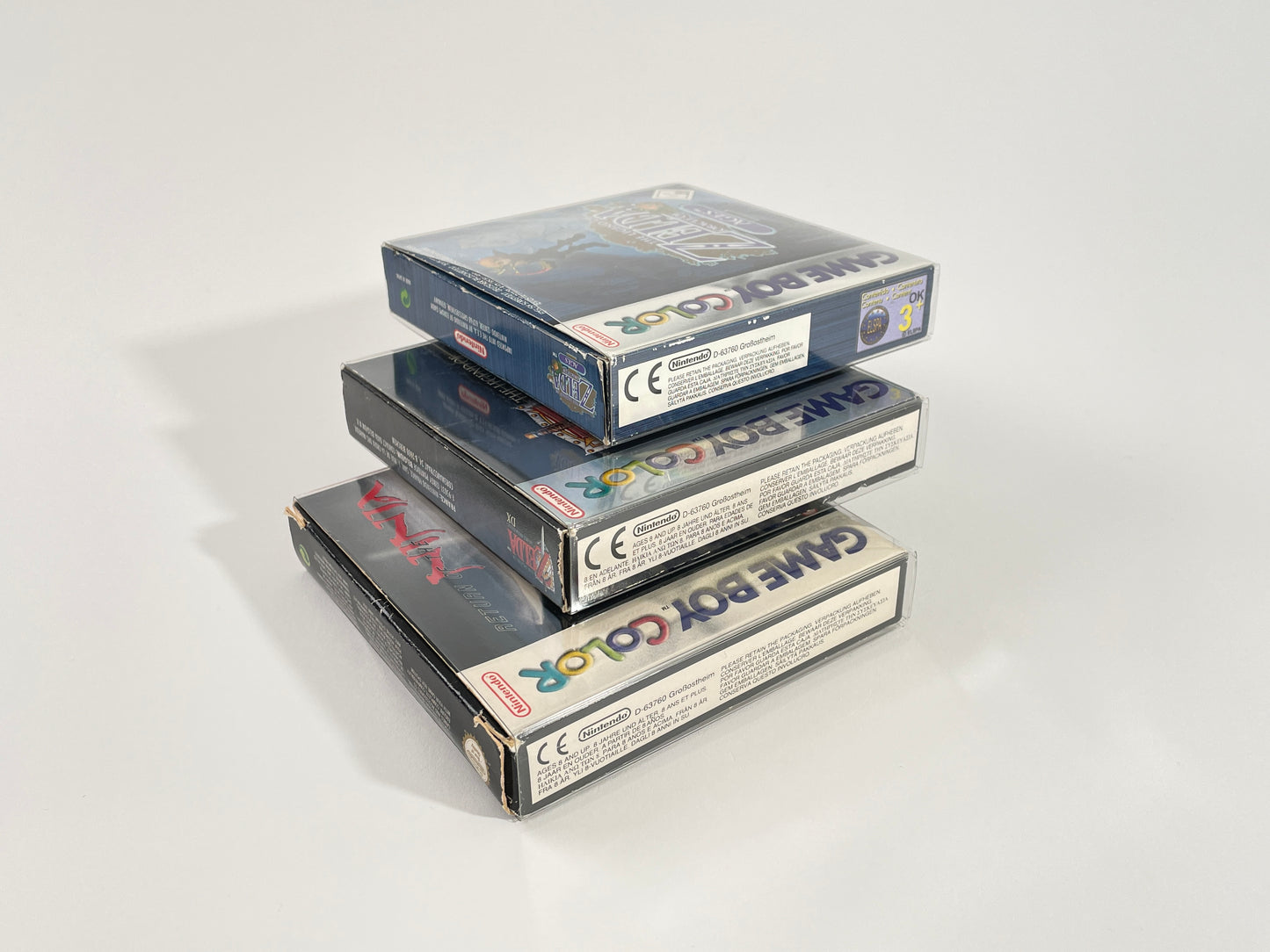 fit'n play! 50 fourreaux de protection jeux Game Boy Color PET 300 microns