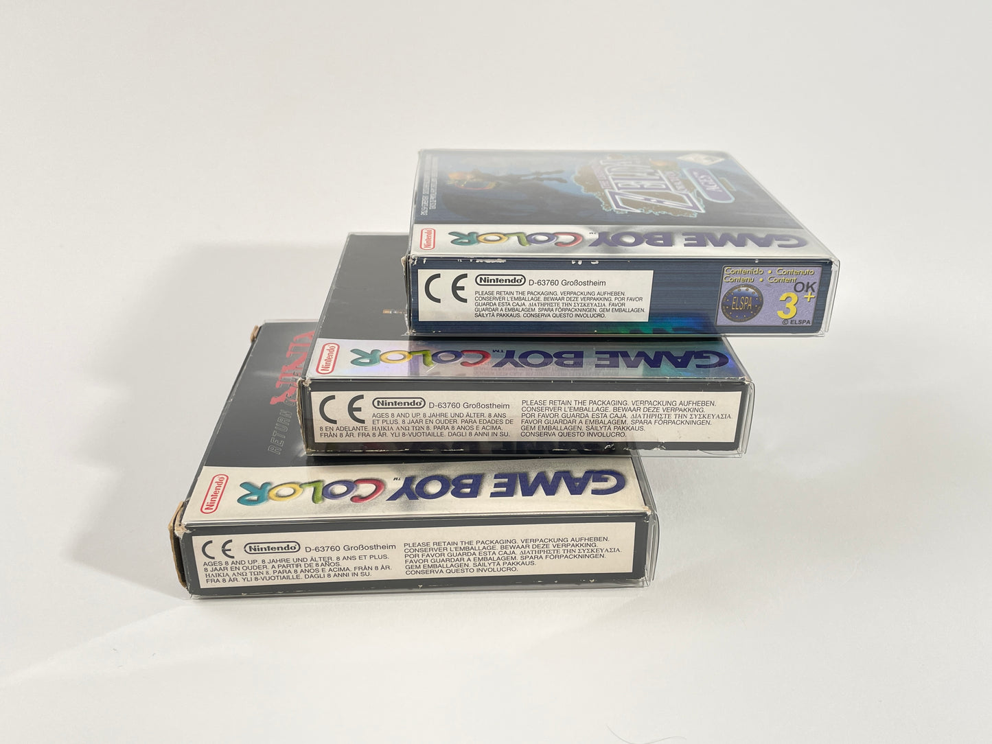 fit'n play! 50 fourreaux de protection jeux Game Boy Color PET 300 microns