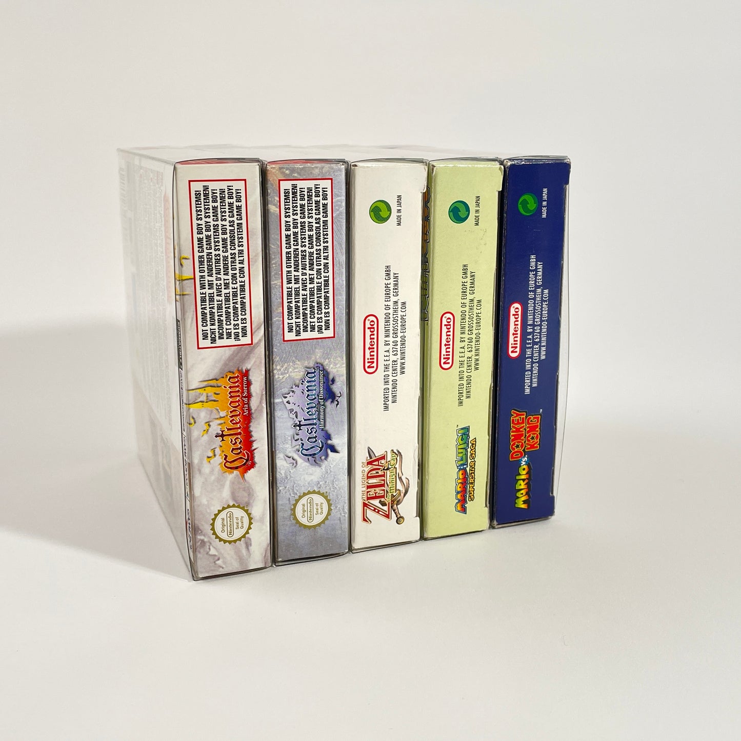 fit'n play! 50 fourreaux de protection jeux Game Boy Advance PET 300 microns