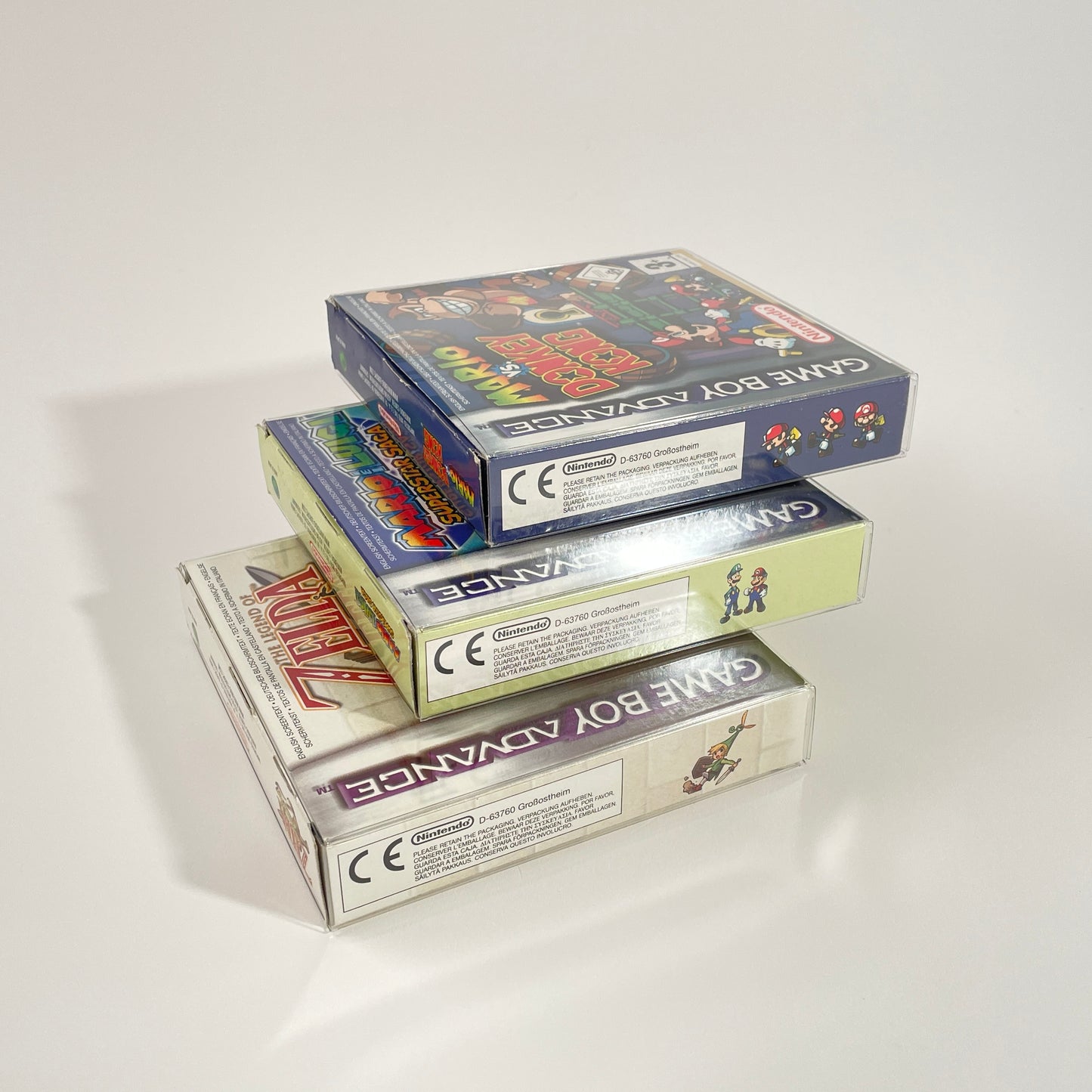 fit'n play! 50 fourreaux de protection jeux Game Boy Advance PET 300 microns