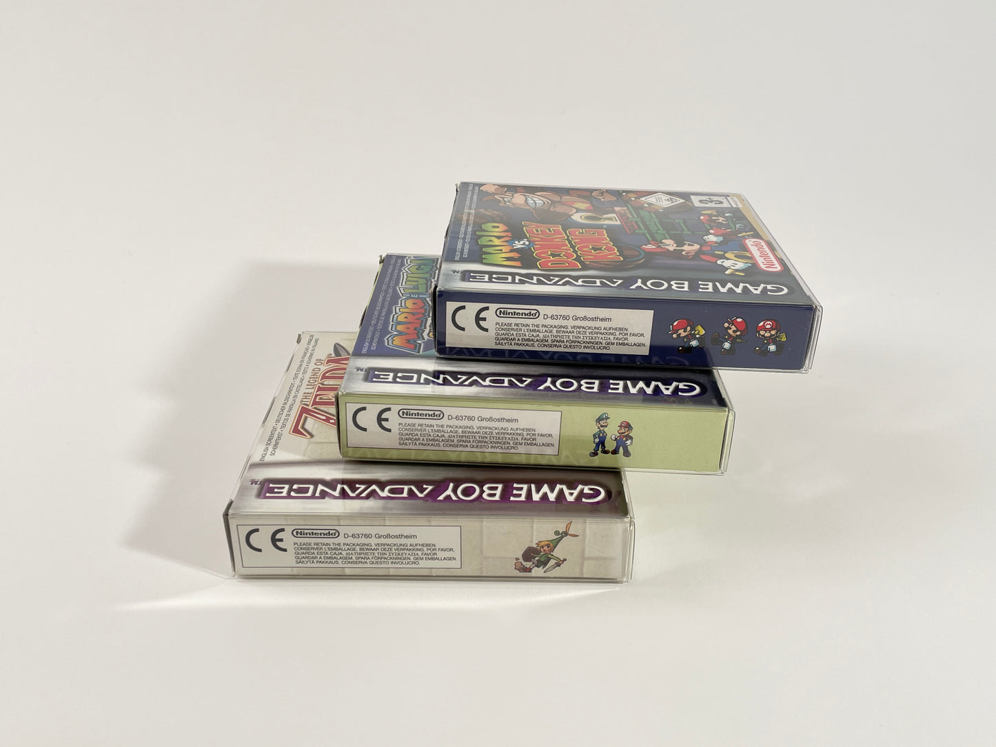 fit'n play! 50 fourreaux de protection jeux Game Boy Advance PET 300 microns