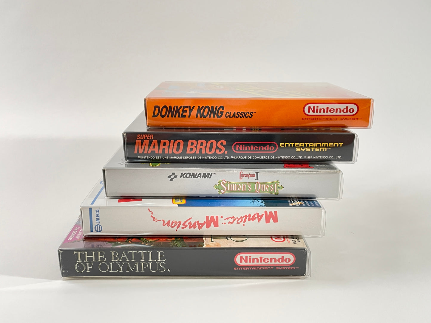 fit'n play! 50 fourreaux de protection jeux Nintendo NES PET 300 microns Neuf