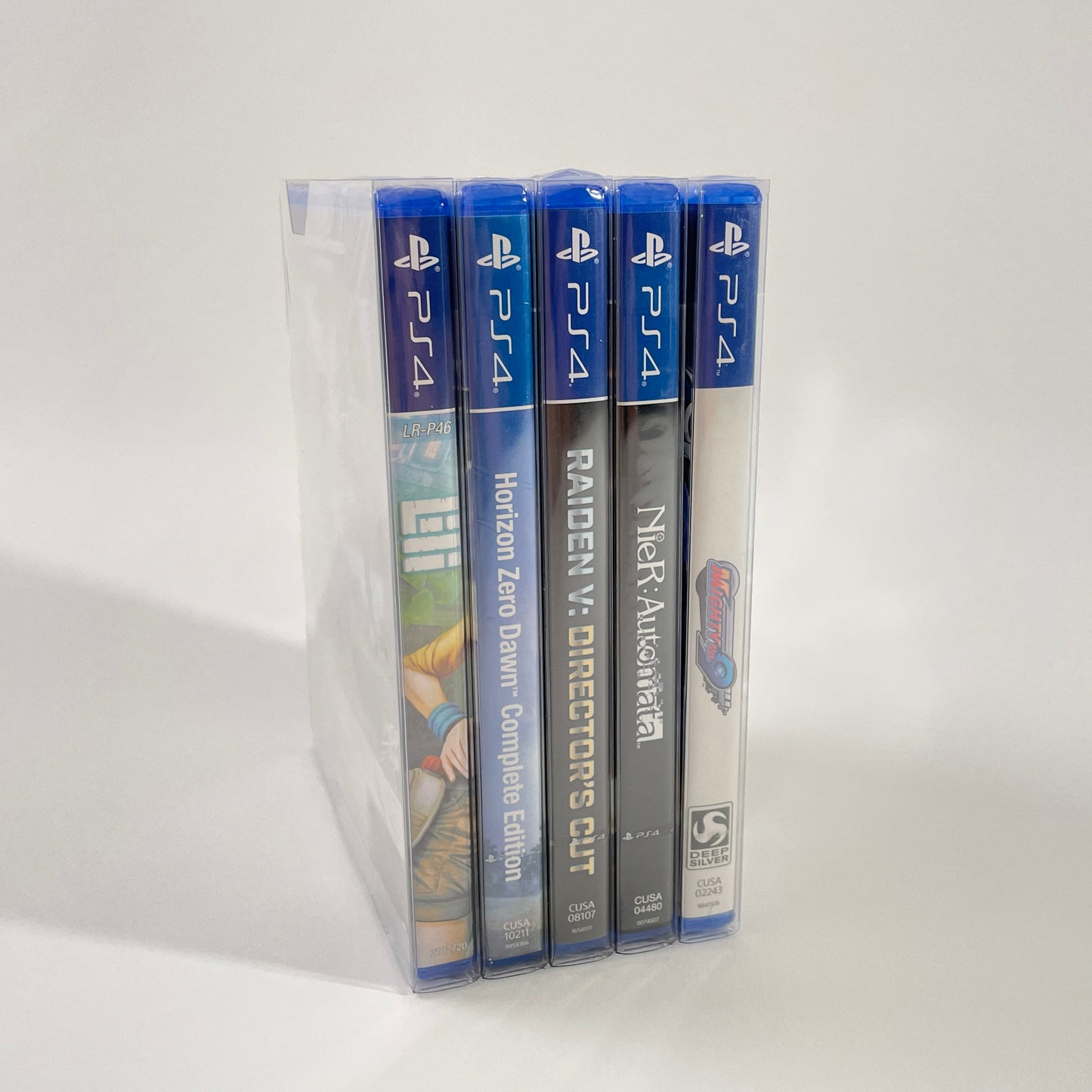 fit'n play! 50 fourreaux de protection jeux PS4 PET 250 microns Neuf