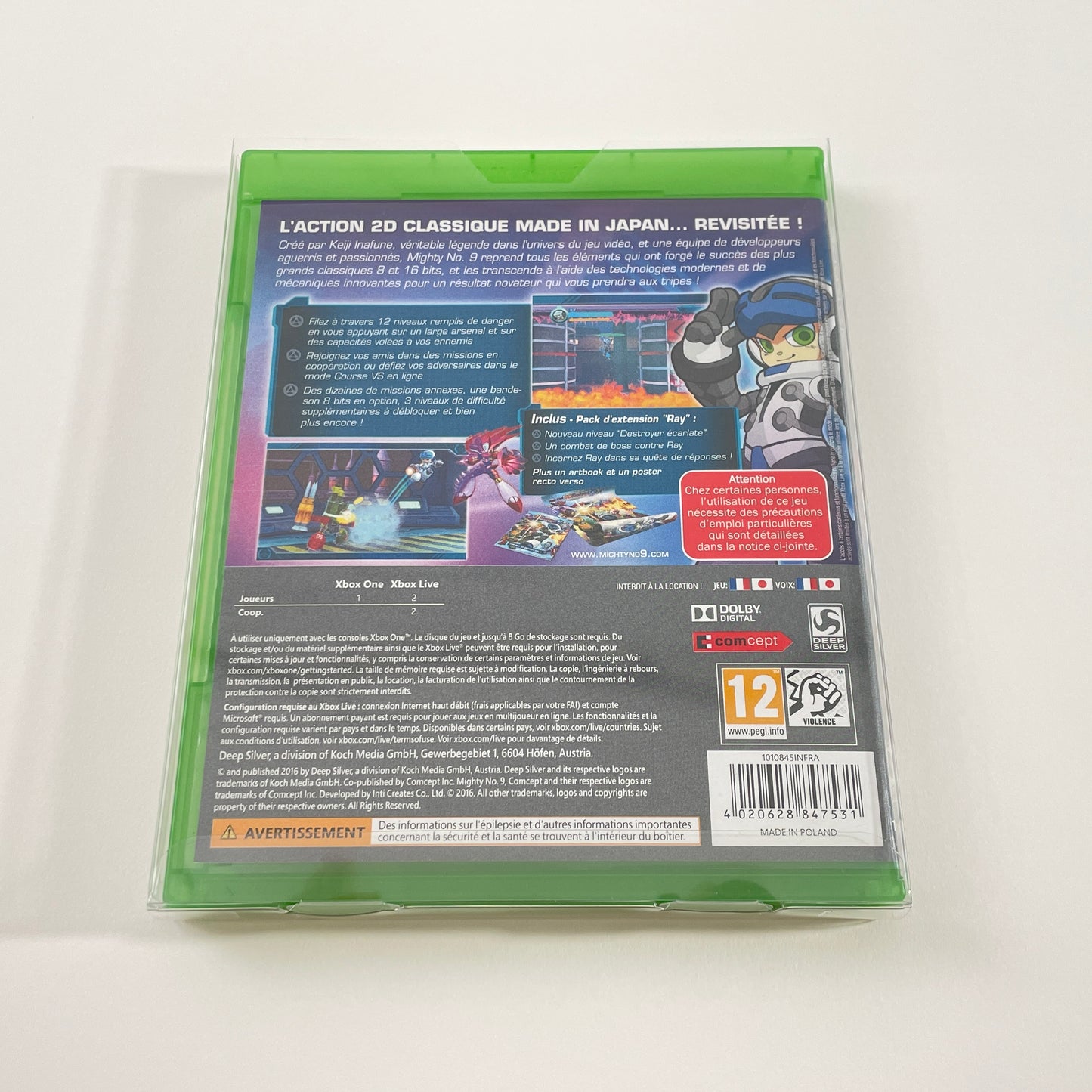 fit'n play! 50 fourreaux de protection jeux xBox One PET 250 microns Neuf