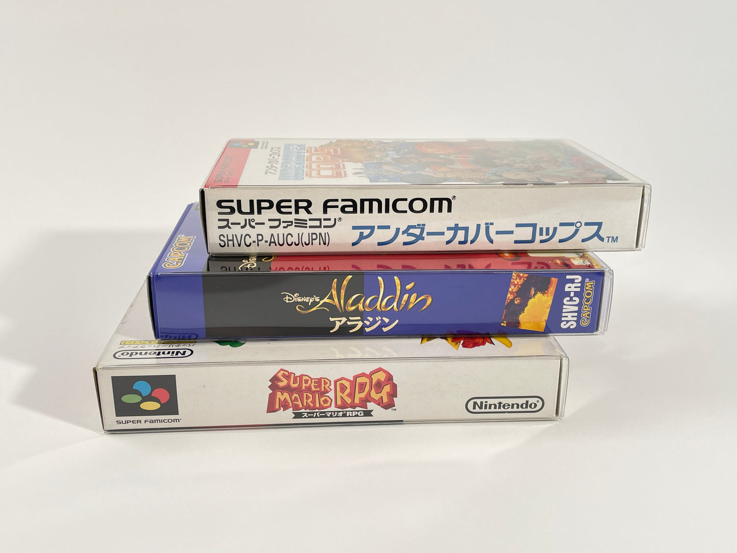fit'n play! 50 fourreaux de protection Nintendo Super Famicom PET 300 microns