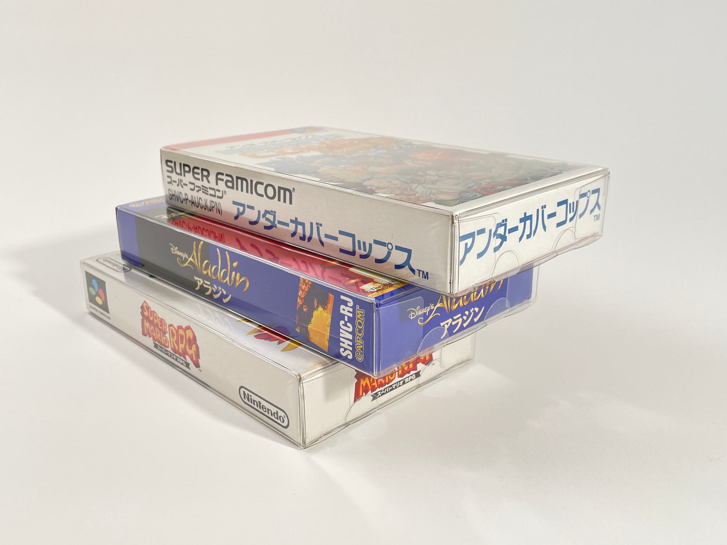 fit'n play! 50 fourreaux de protection Nintendo Super Famicom PET 300 microns