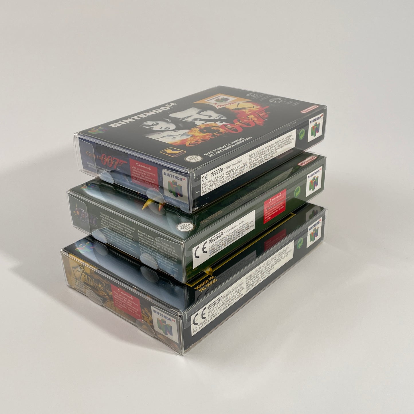 fit'n play! 50 fourreaux de protection jeux Nintendo 64 PET 300 microns