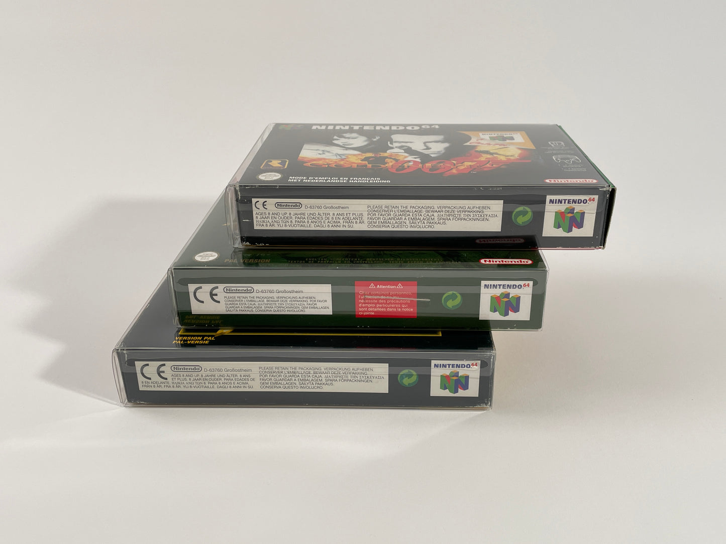 fit'n play! 50 fourreaux de protection jeux Nintendo 64 PET 300 microns