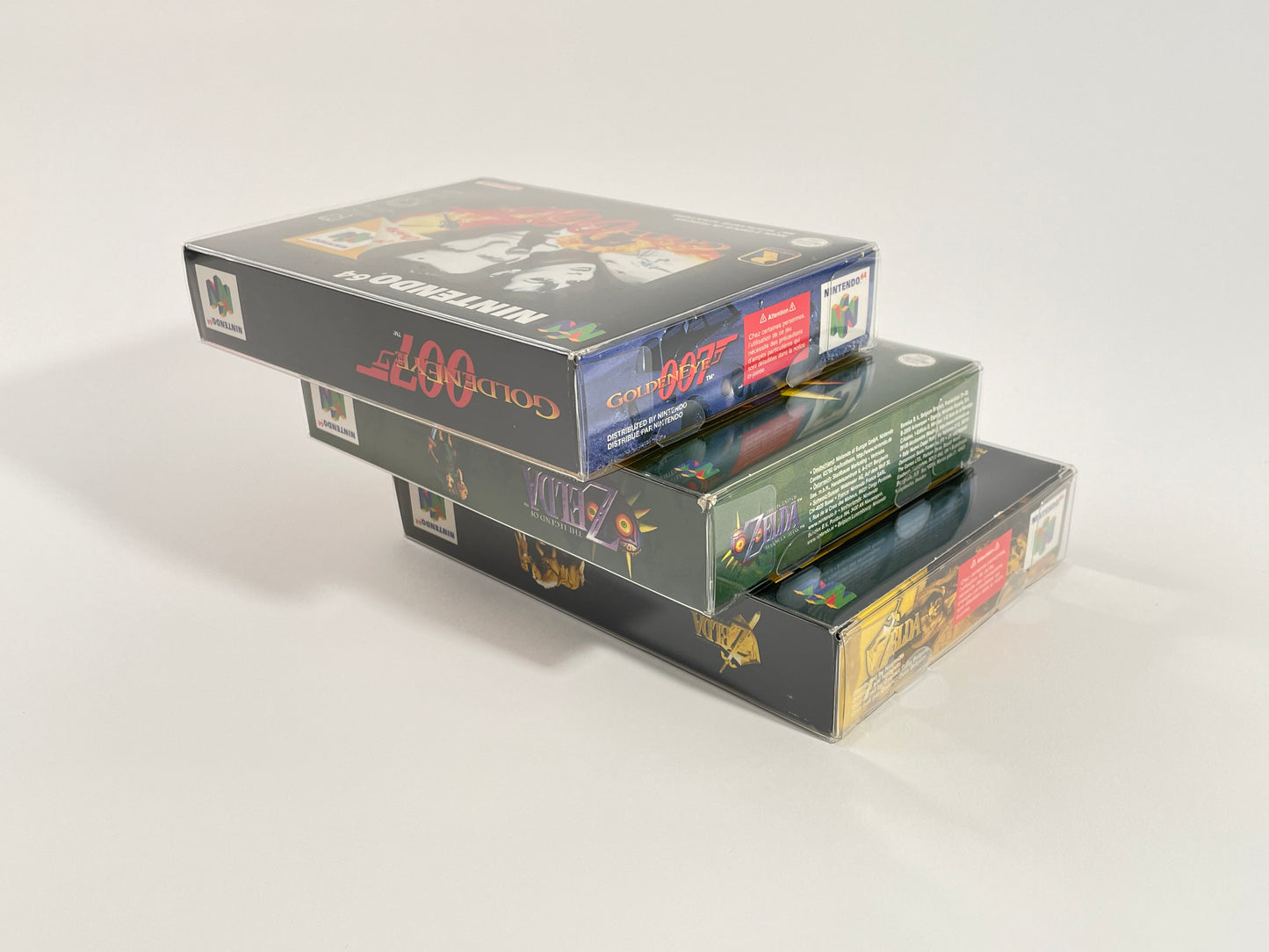 fit'n play! 50 fourreaux de protection jeux Nintendo 64 PET 300 microns