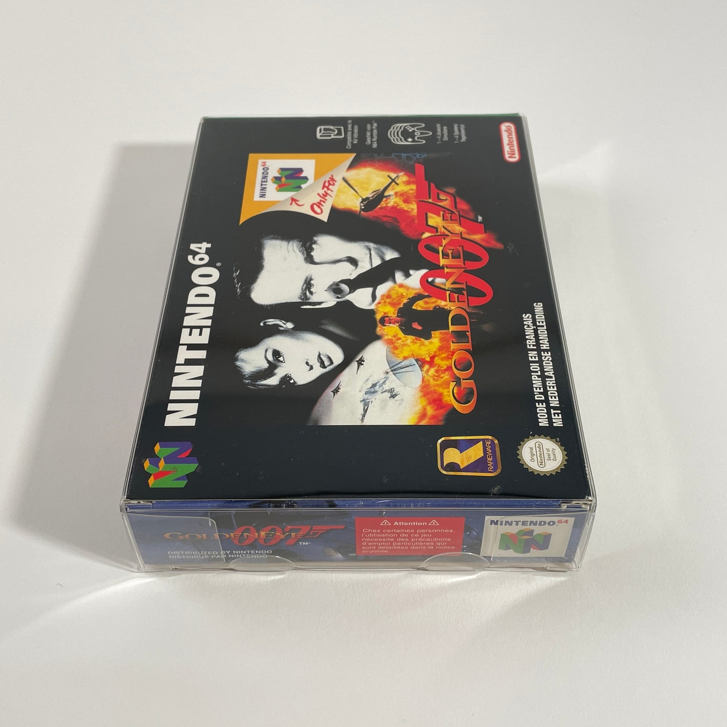 fit'n play! 50 fourreaux de protection jeux Nintendo 64 PET 300 microns