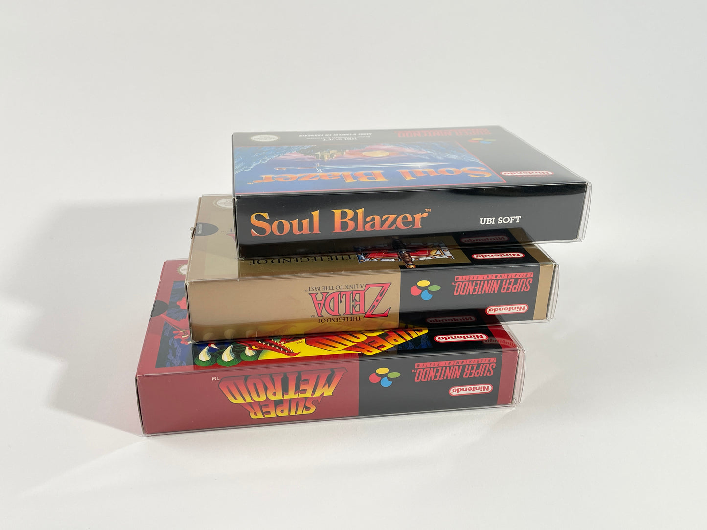 fit'n play! 50 fourreaux de protection jeux Super Nintendo PET 300 microns