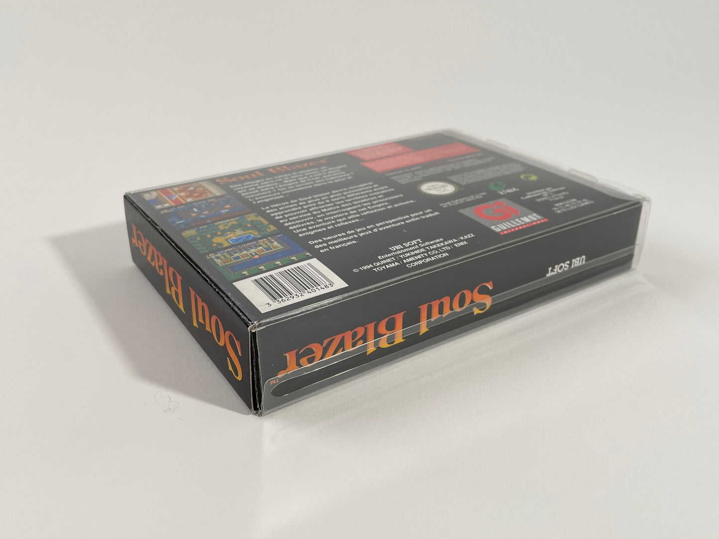 fit'n play! 50 fourreaux de protection jeux Super Nintendo PET 300 microns