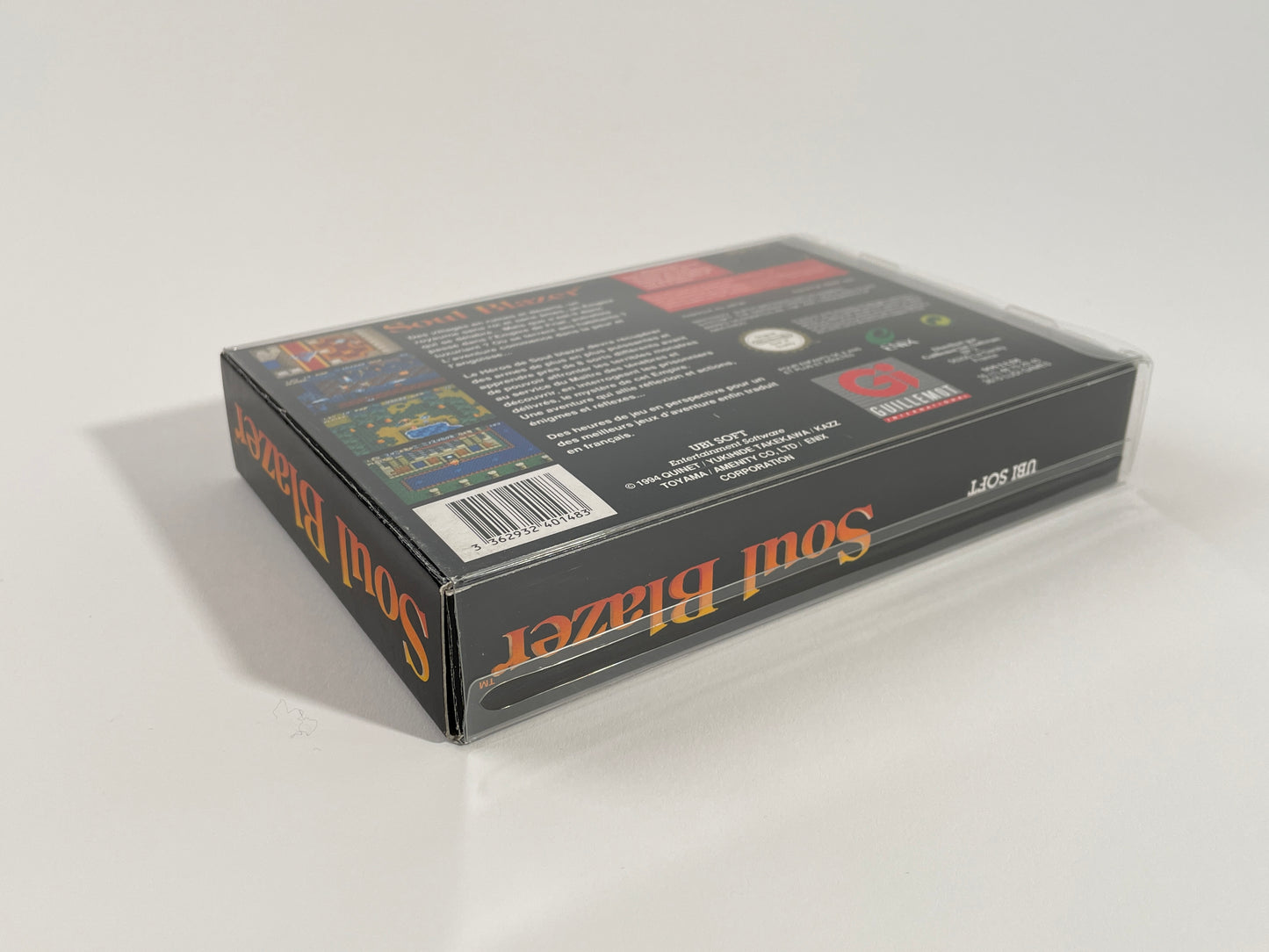 fit'n play! 50 fourreaux de protection jeux Super Nintendo PET 300 microns