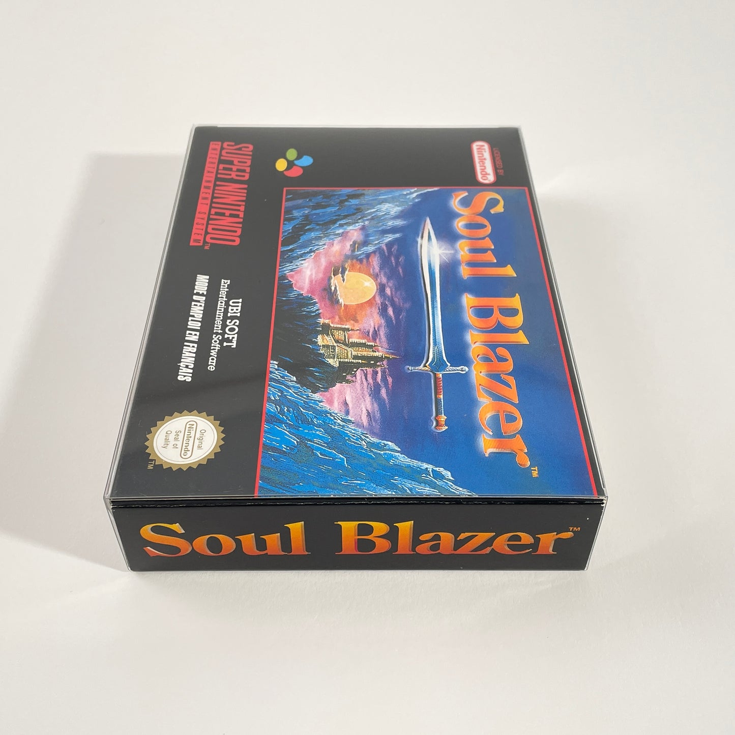 fit'n play! 50 fourreaux de protection jeux Super Nintendo PET 300 microns