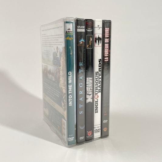 fit'n play! 20 fourreaux de protection format DVD PET 250 microns