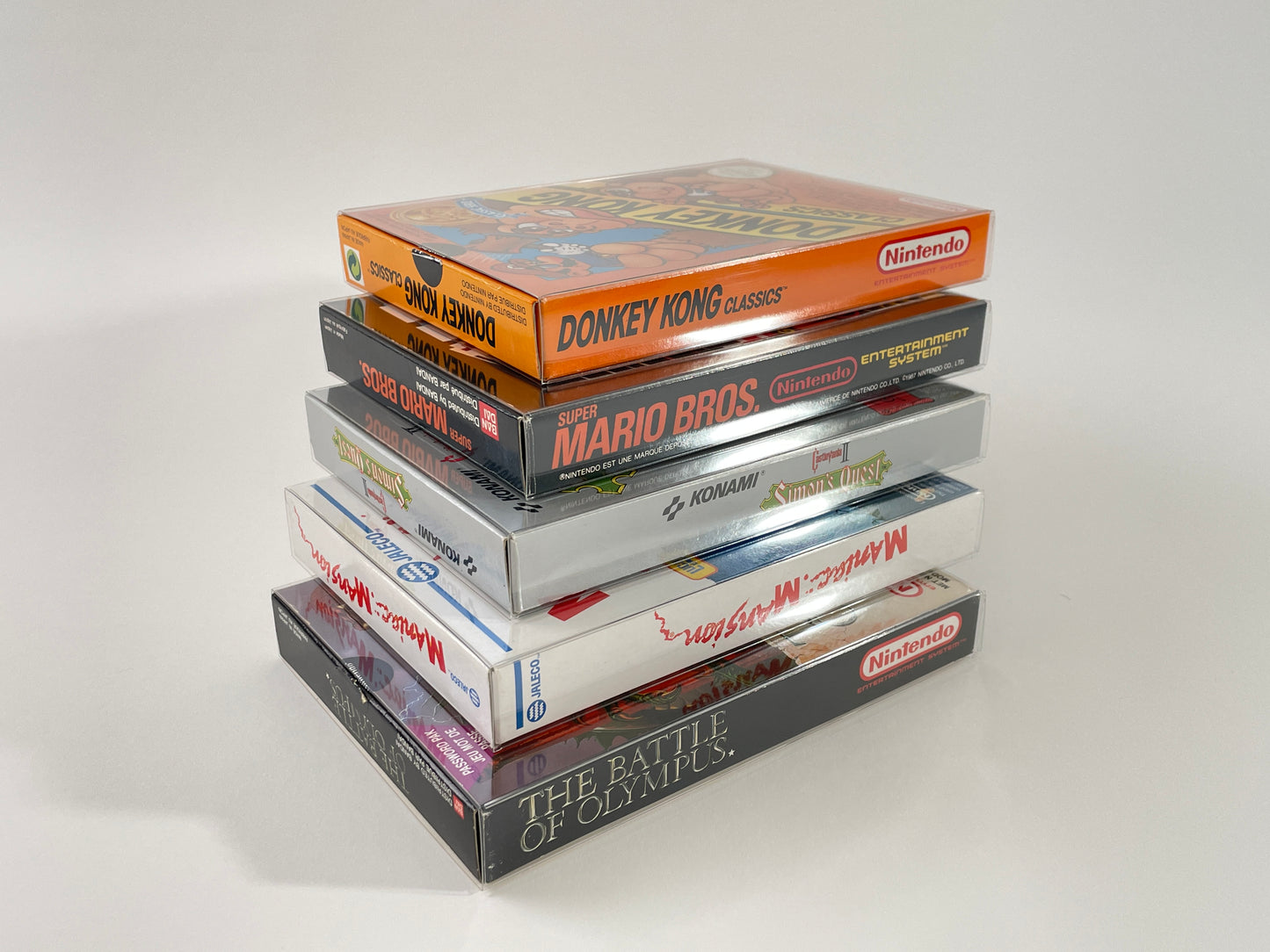 fit'n play! 50 fourreaux de protection jeux Nintendo NES PET 300 microns Neuf