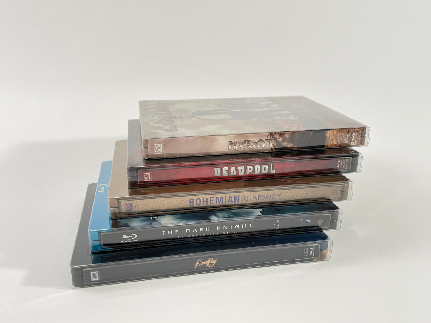 fit'n play! 200 fourreaux de protection format Steelbook BluRay PET 250 microns