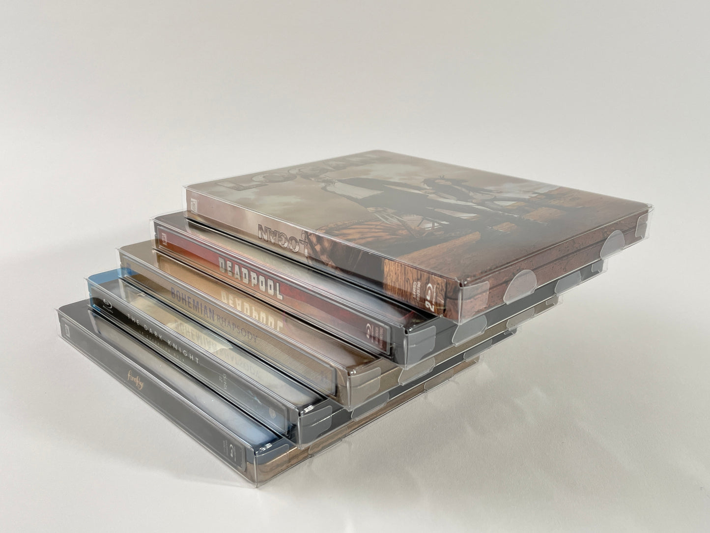 fit'n play! 200 fourreaux de protection format Steelbook BluRay PET 250 microns