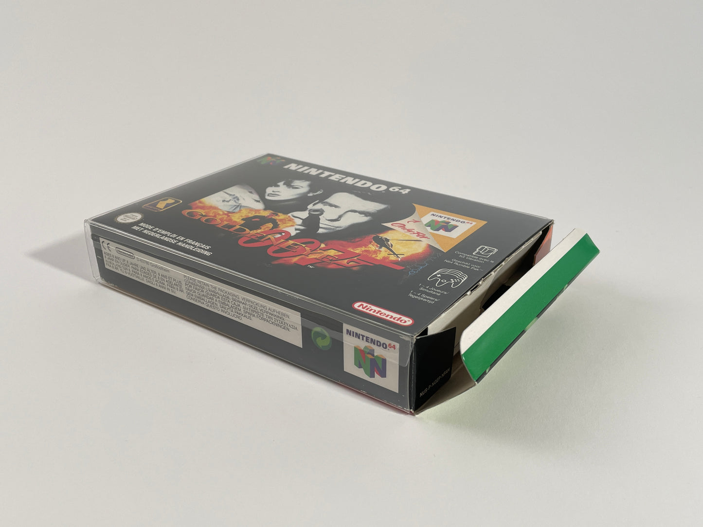 fit'n play! 200 fourreaux de protection jeux Nintendo 64 PET 300 microns