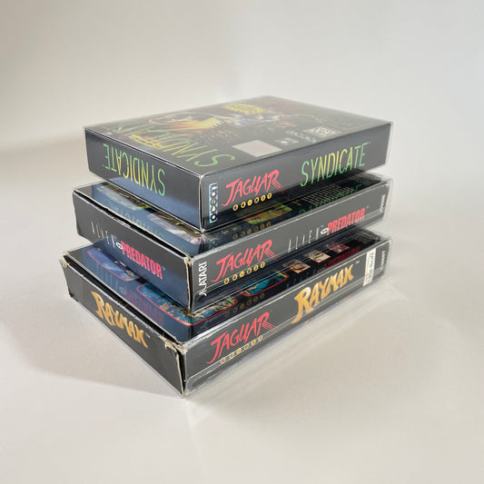 fit'n play! 200 fourreaux de protection jeux Atari Jaguar PET 300 microns Neuf